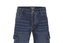 BERMUDA DENIM NULTIBOLSILLOS DE TRABAJO