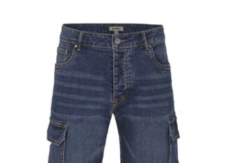 BERMUDA DENIM NULTIBOLSILLOS DE TRABAJO