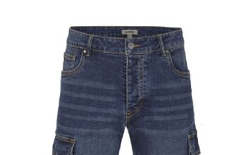 BERMUDA DENIM NULTIBOLSILLOS DE TRABAJO