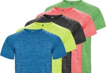 Pack 5 camisetas técnicas Hombre Manga Corta ROLY AUSTIN 6654