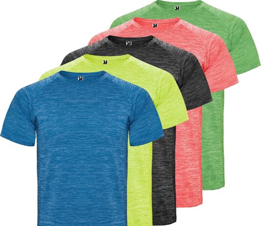 Pack 5 camisetas técnicas Hombre Manga Corta ROLY AUSTIN 6654