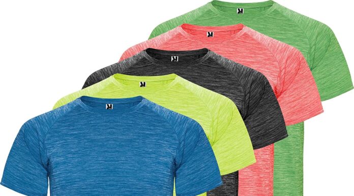 Pack 5 camisetas técnicas Hombre Manga Corta ROLY AUSTIN 6654