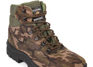 Bota de trekking en serraje Bota de serraje hidrofugado de trekking CAMO POSTIGO