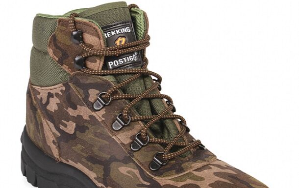 Bota de trekking en serraje Bota de serraje hidrofugado de trekking CAMO POSTIGO