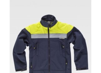 Chaqueta Workshell Impermeable Alta Visibilidad WORKTEAM S9505 Chaqueta Workshell Impermeable Alta Visibilidad