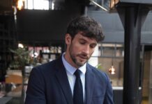 Blazer Piqué Hombre SOLS NEOBLU MARCEL MEN